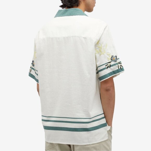 Wax London Didcot Trailing Floral Vacation Shirt Size Medium - Picture 2 of 5